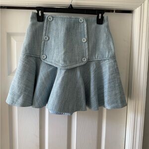 Alexis Light Blue Skirt
